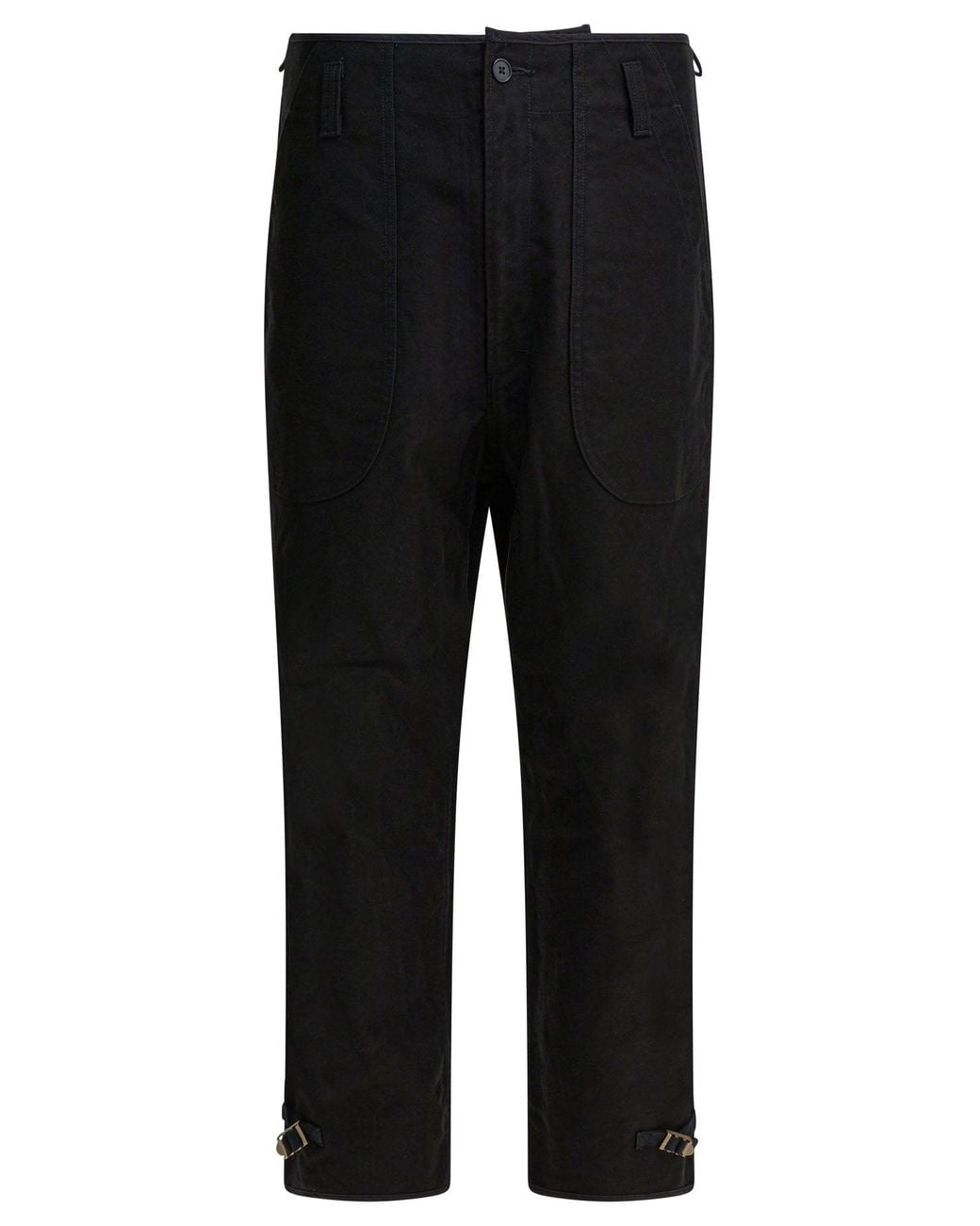 Needles Black "Over" Pants for men