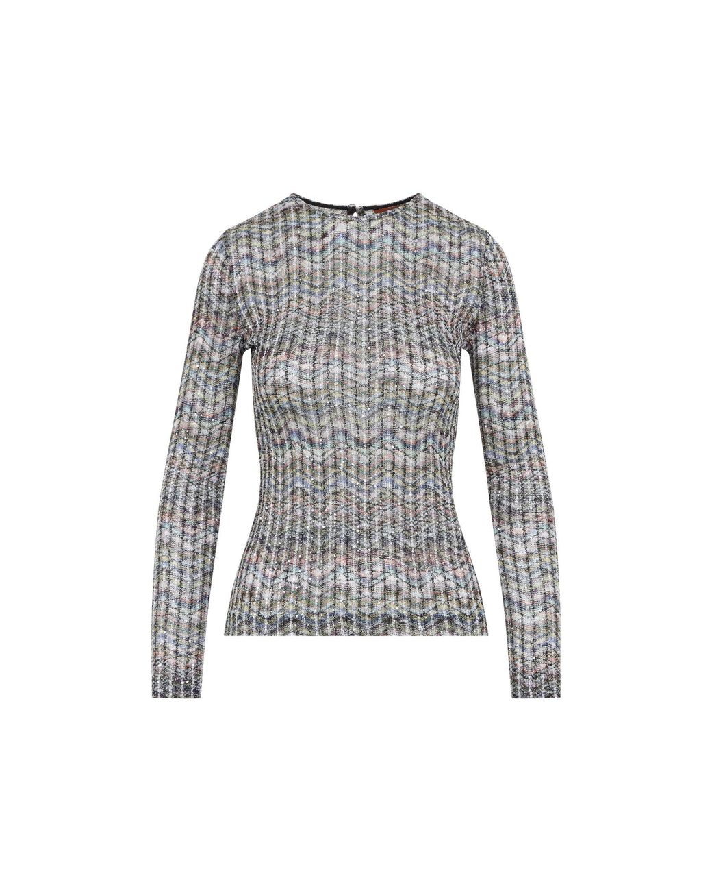 Missoni Gray Crewneck Sweater