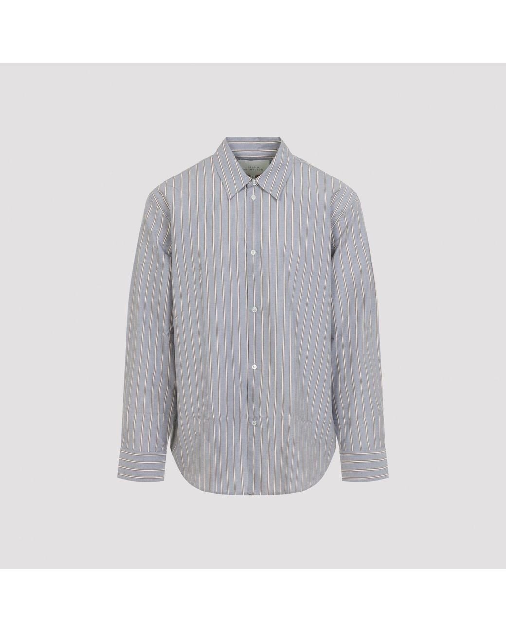 Camisa extragrande estilo boxy View de Studio Nicholson de hombre de color Gray