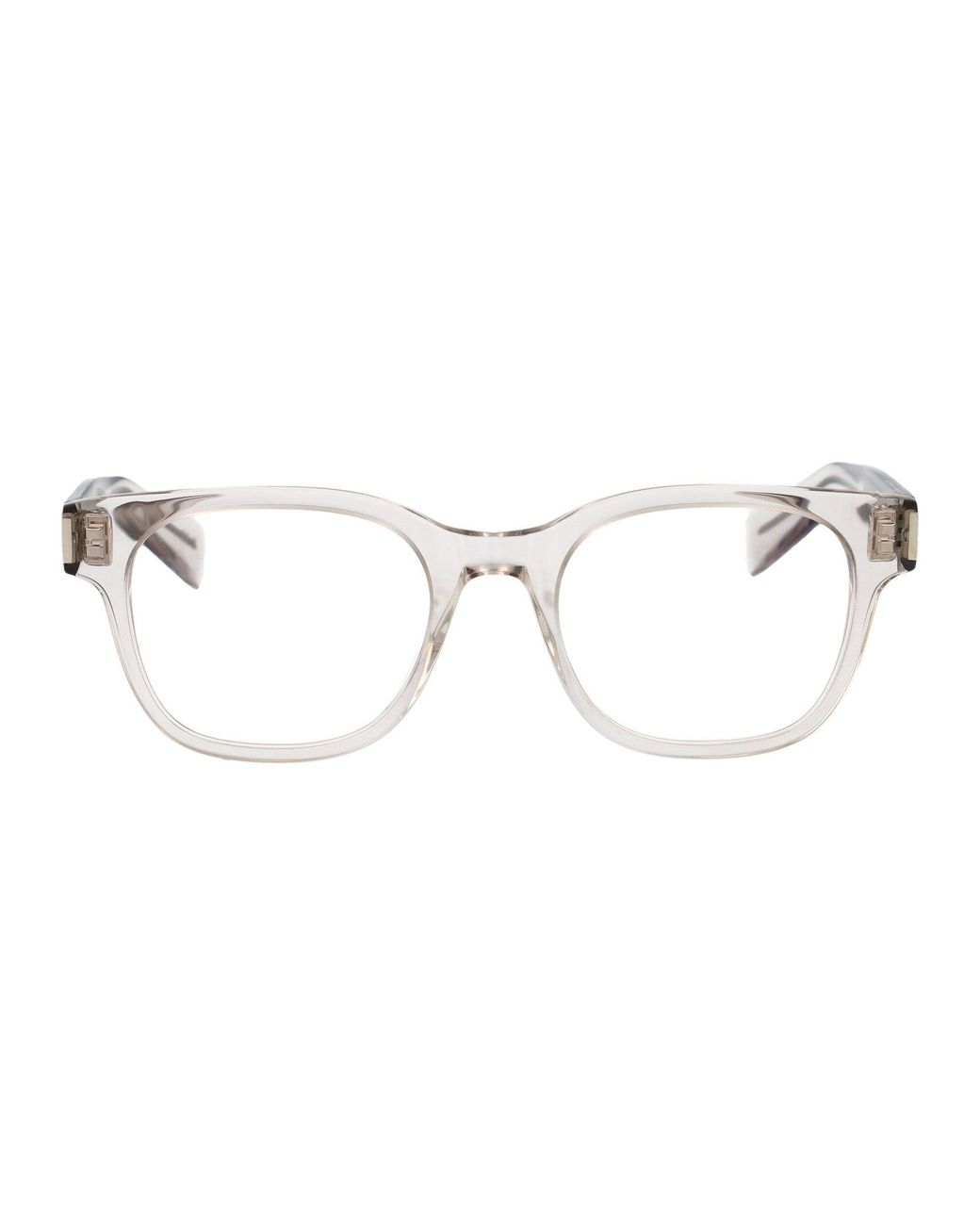 Saint Laurent Multicolor Transparent Acetate Glasses
