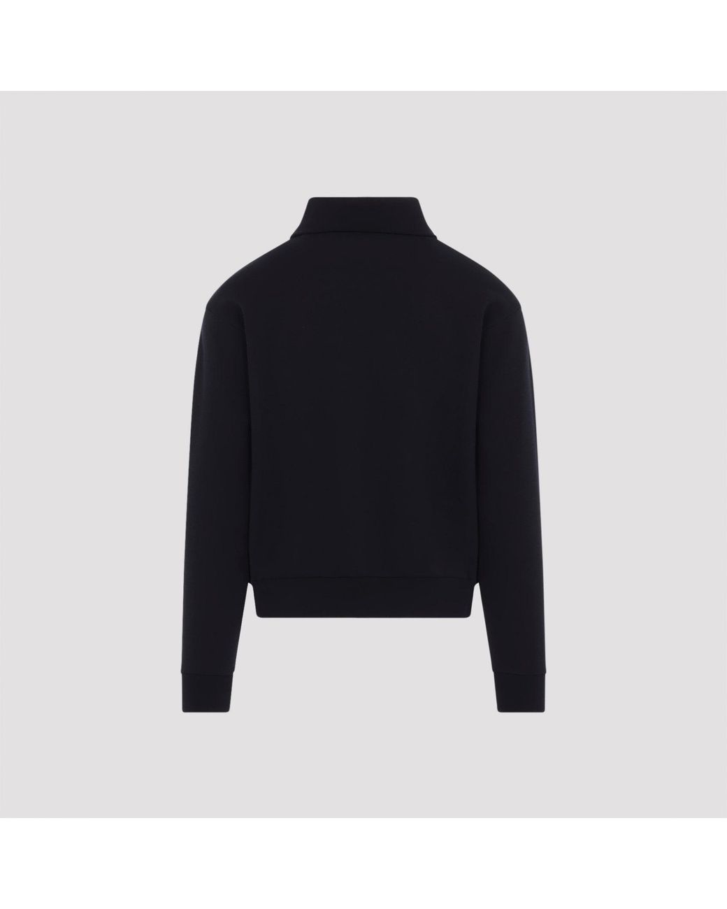 Jil Sander Blue Ink Half Zip Sweatshirt