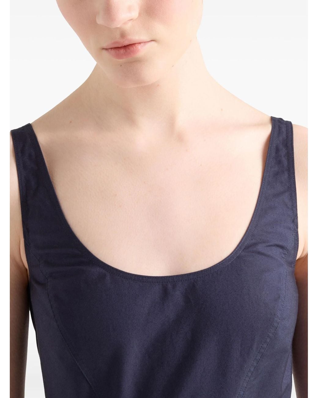 Prada Blue Mini Dress