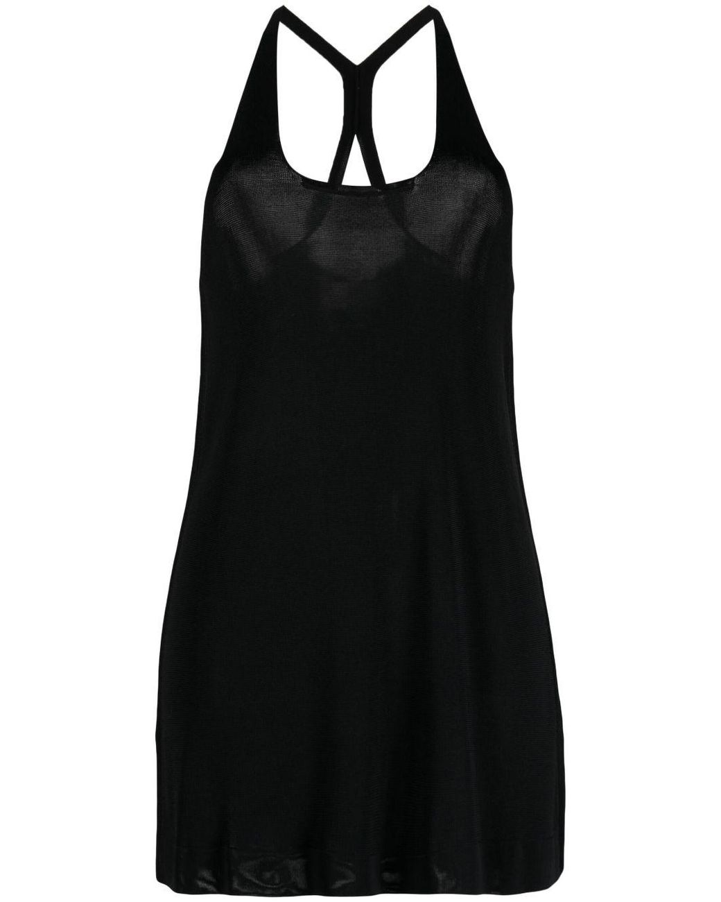Studio Nicholson Black Cross Back Vest for men