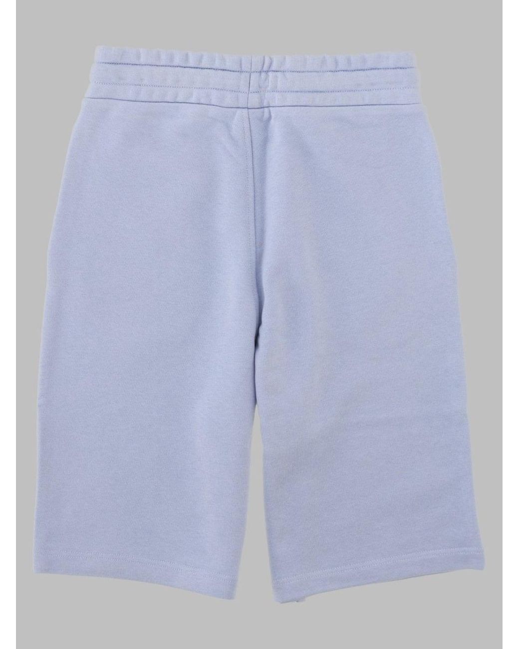 Boss Blue Boys Cotton-Blend Shorts With Cotton Lining