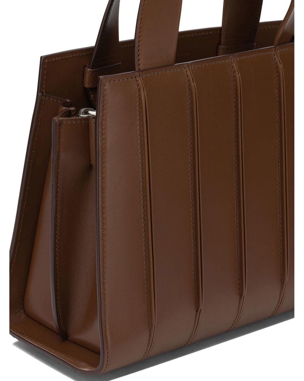 Max Mara Brown "Whitney Bag 5" Small Handbag
