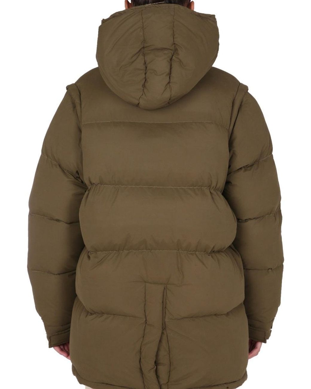 SUNNEI X ELEONORA BONUCCI Brown "Puffy" Down Jacket