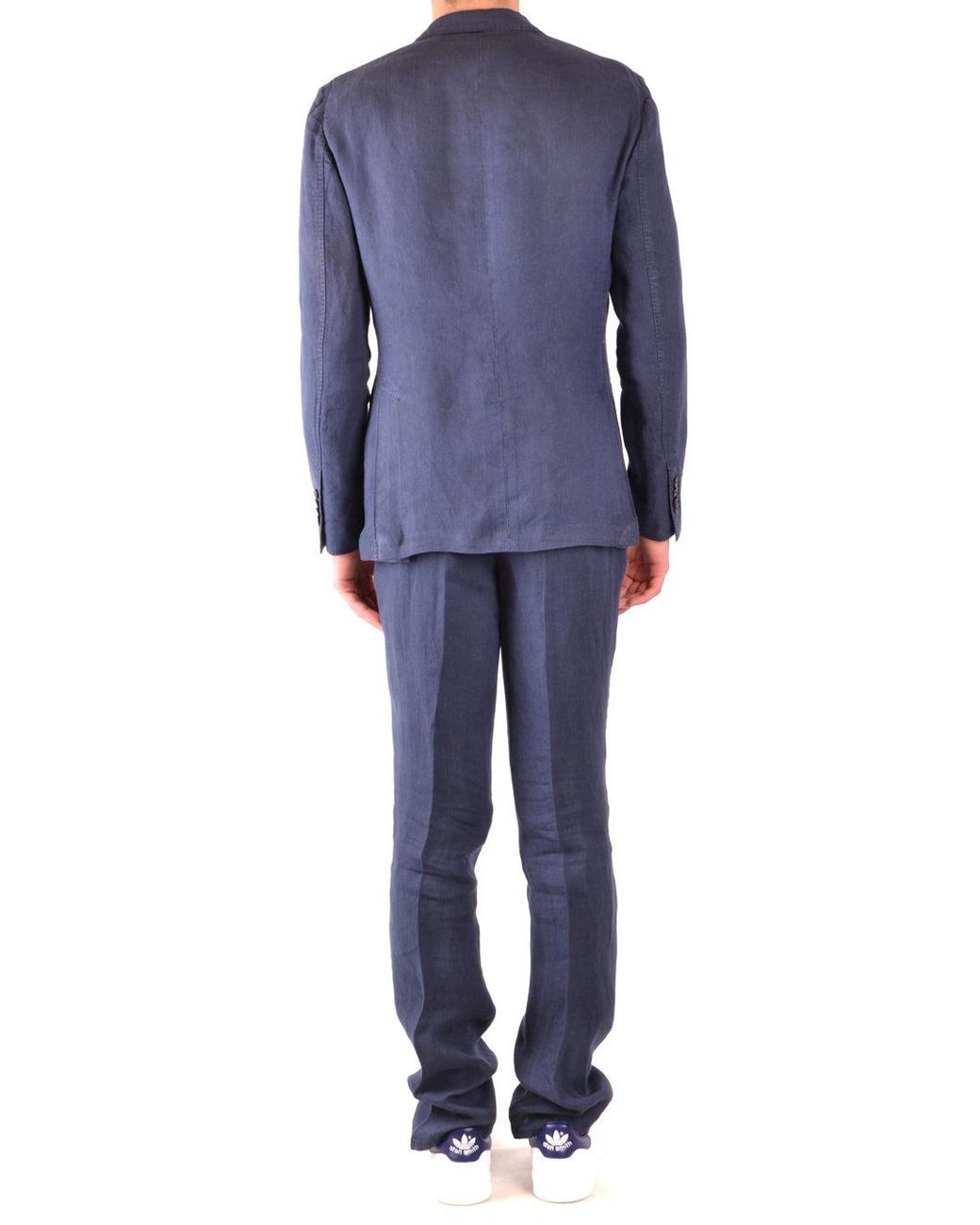 Traje Azul Lardini de hombre de color Blue
