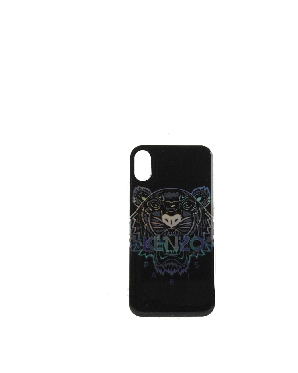 KENZO Black Porta Iphone Iphone X/Xs Uomo Plastica Nero/Multicolore