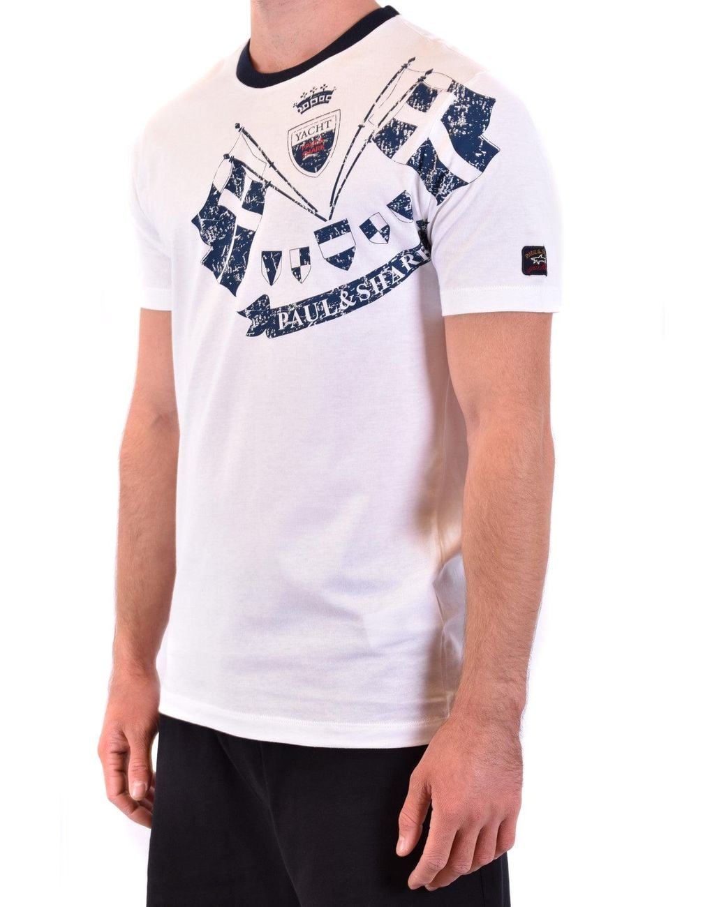 Paul & Shark White T Shirt