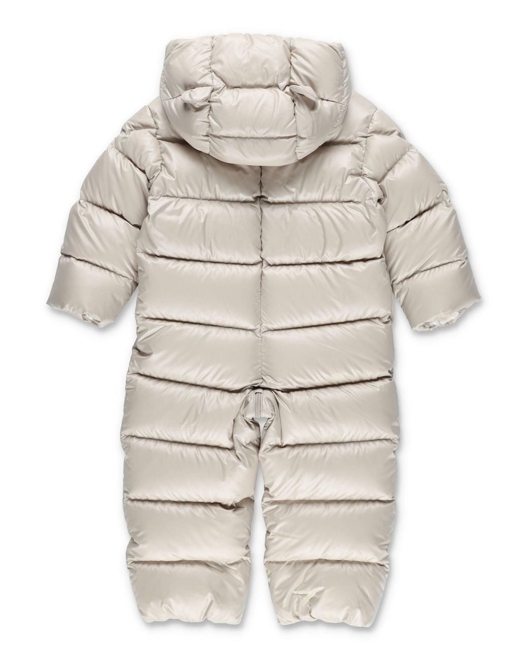 Moncler Gray Boys Hooded Puffer Snowsuit