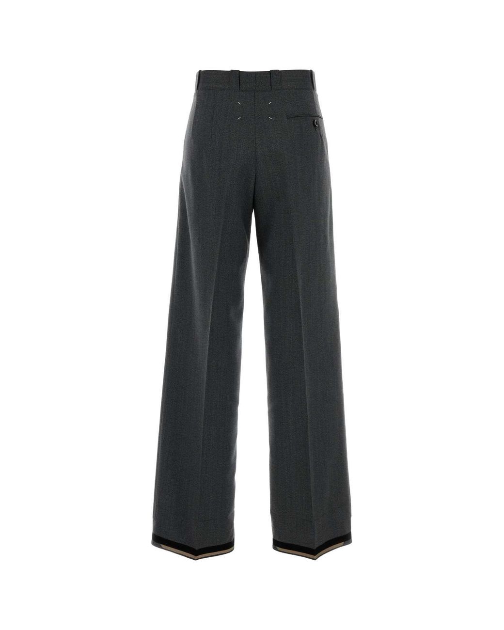 Maison Margiela Black Refined Paintnts Mini Trousers