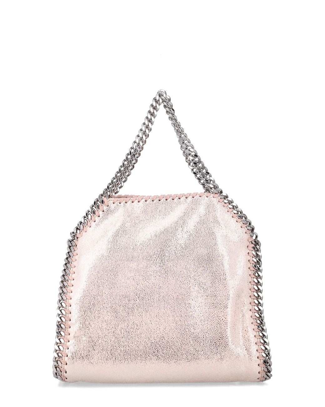 Stella McCartney Pink Mini Falabella Tote Bag