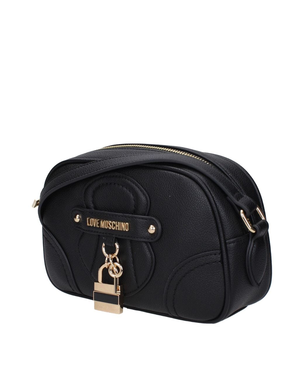 Love Moschino Black Crossbody Bags Polyurethane