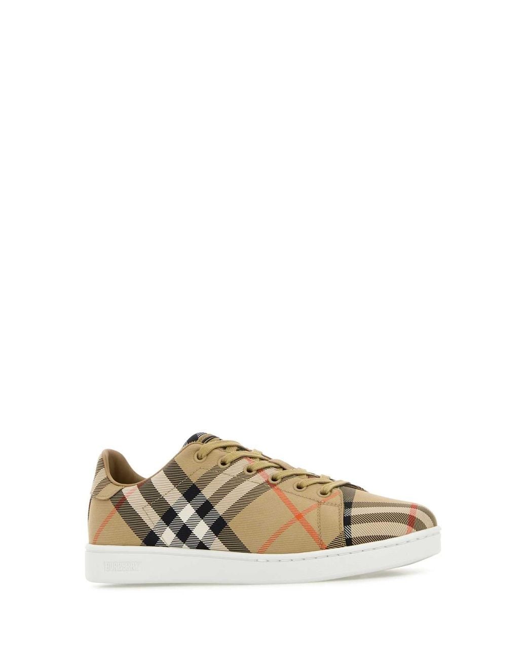 Burberry Natural Sneakers Set Check