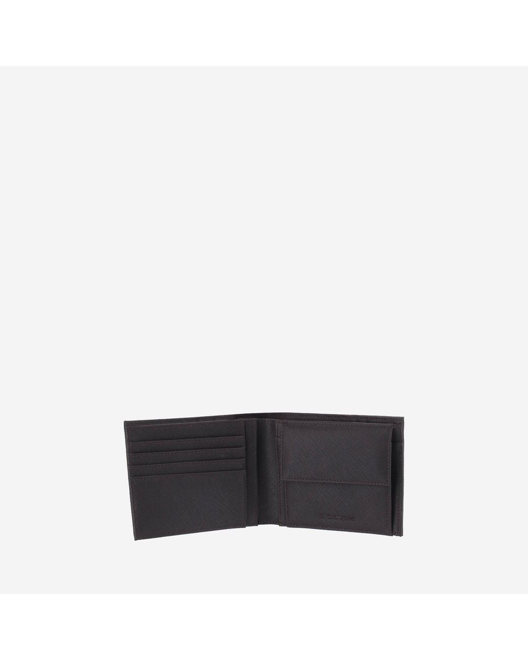 Emporio Armani Black Wallets With Logo