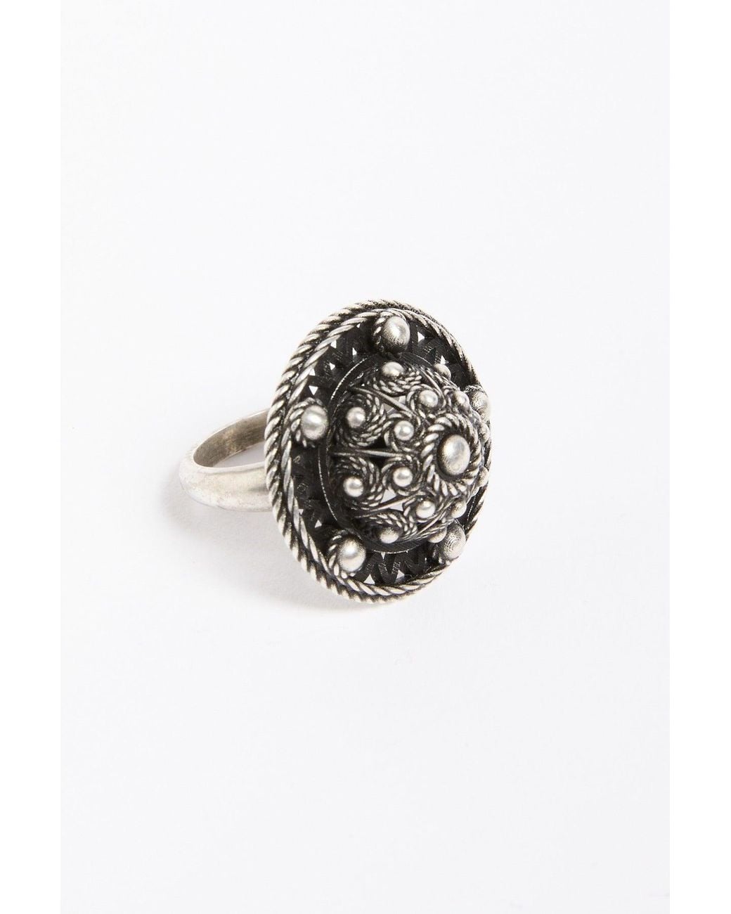 Ann Demeulemeester Multicolor Andro Lantern Dome Ring