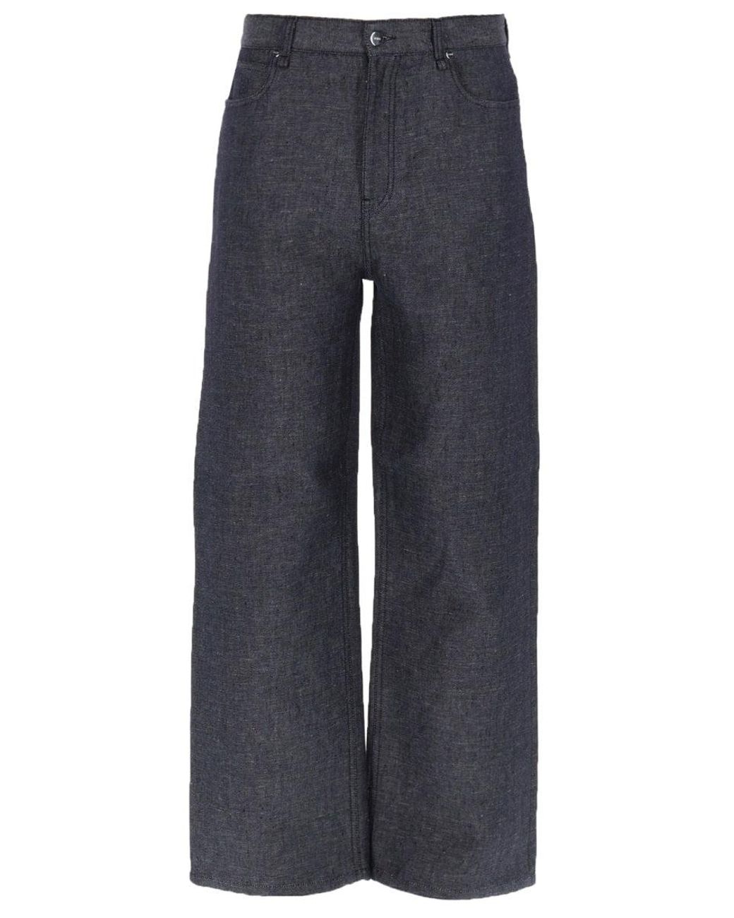 Fendi Blue Jeans Relaxed Fit for men