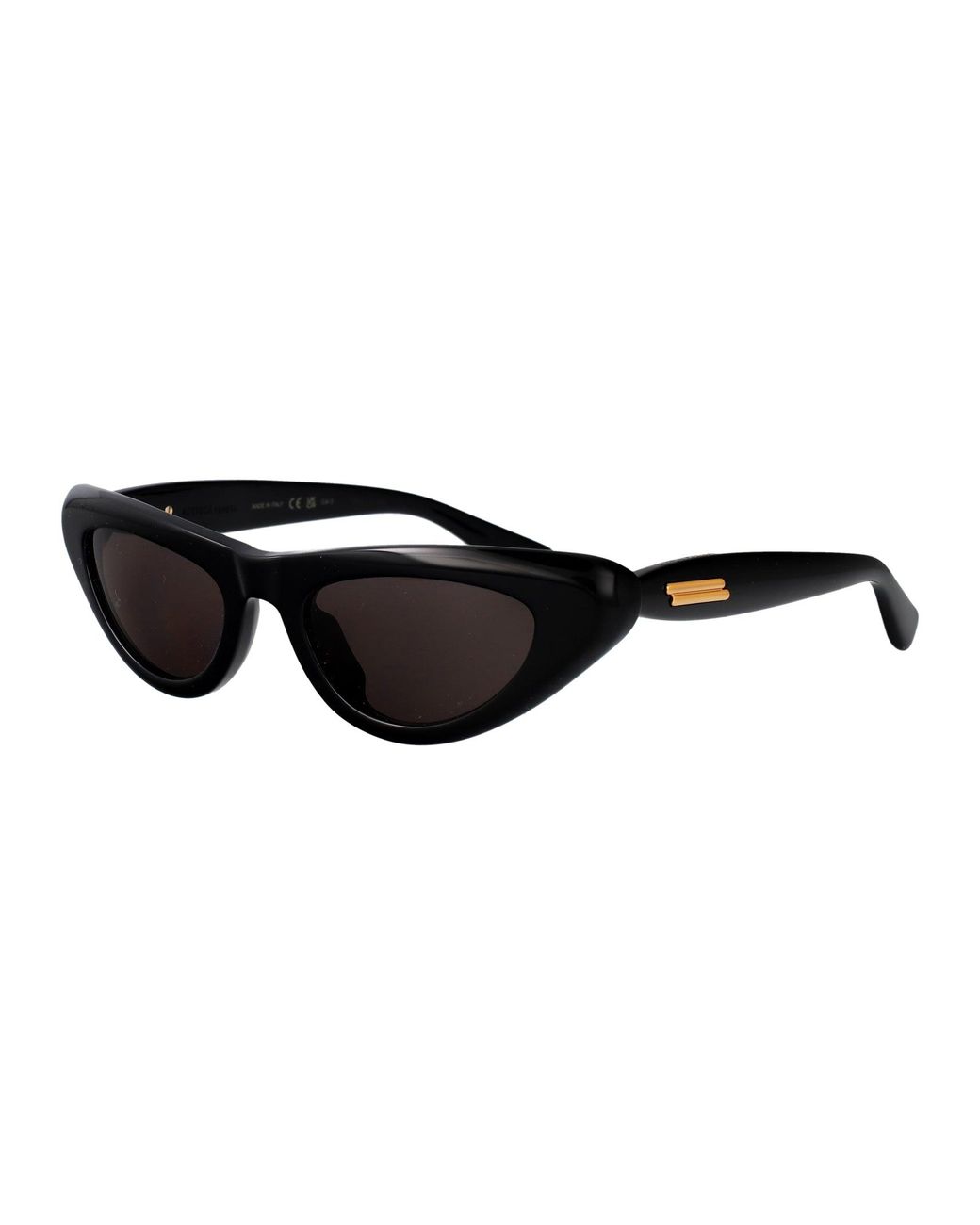 Bottega Veneta Black Acetate Sunglasses