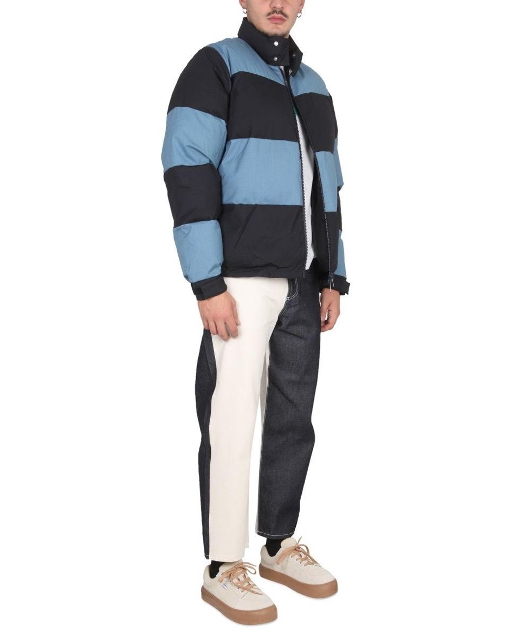 Sunnei Blue Down Panel Jacket