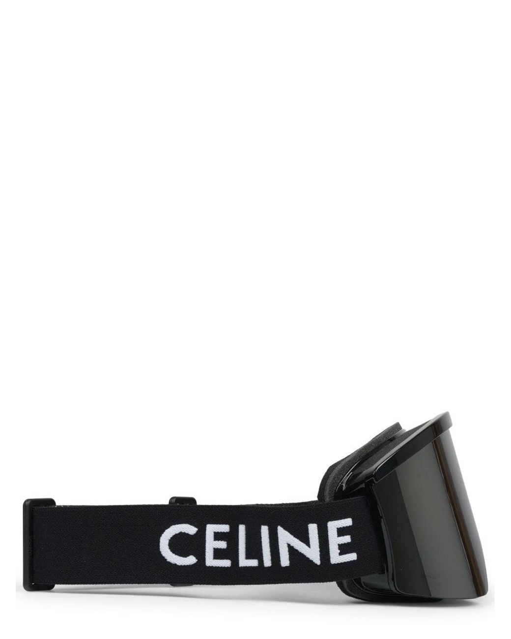 Céline Black Occhiale Da Sci Con Logo