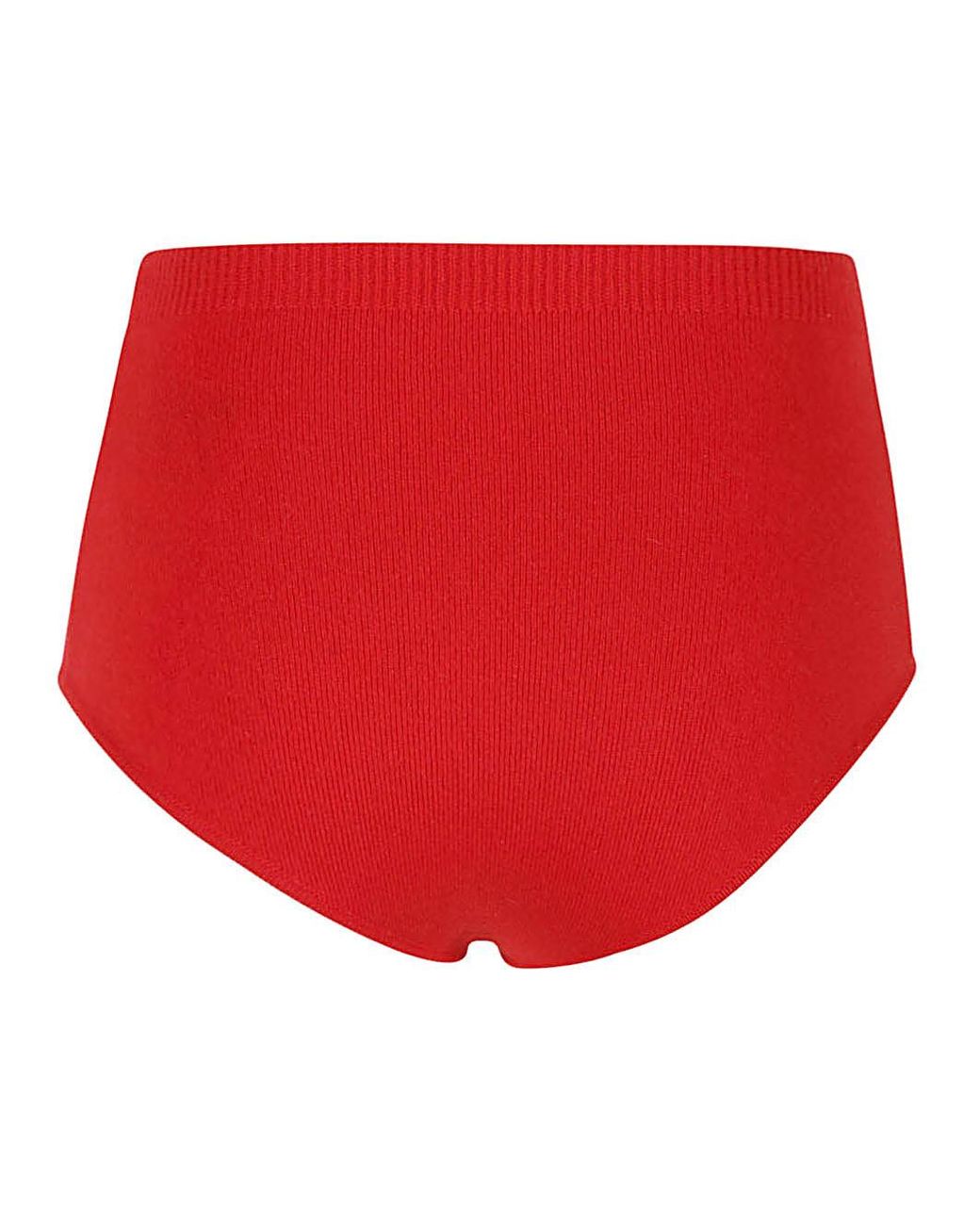 Ferragamo Red Cashmere Knitted Coulottes