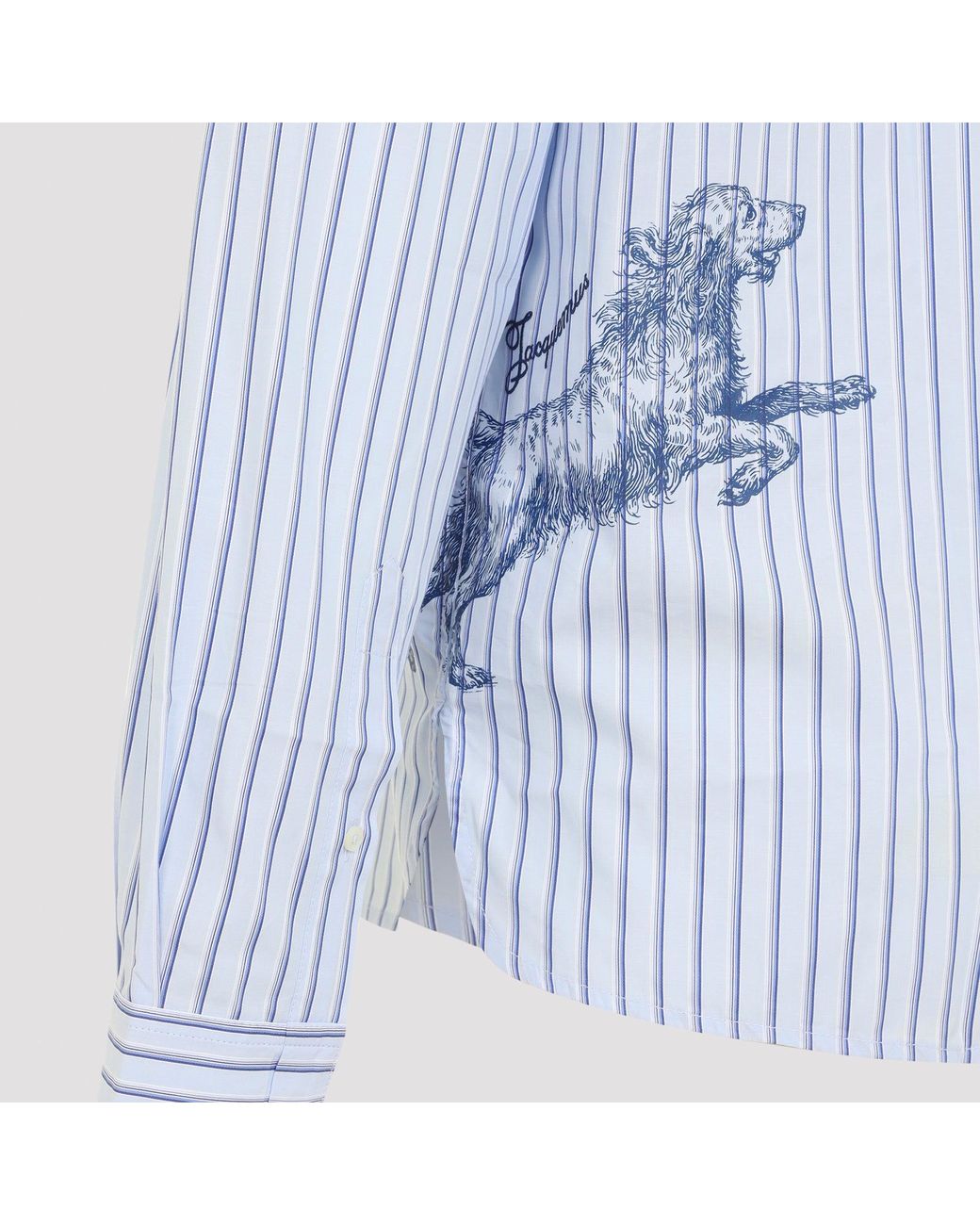 Jacquemus Le Simon-shirt in het Blue voor heren
