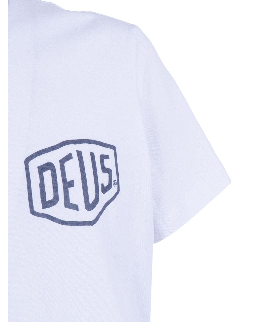 Deus Ex Machina White Harajuku Address Tee for men