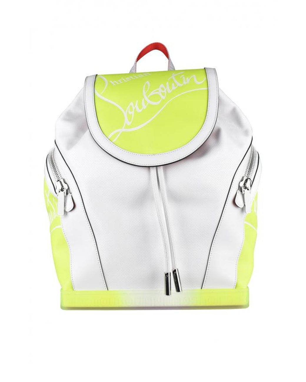 Christian Louboutin Yellow Explorafunk Backpack