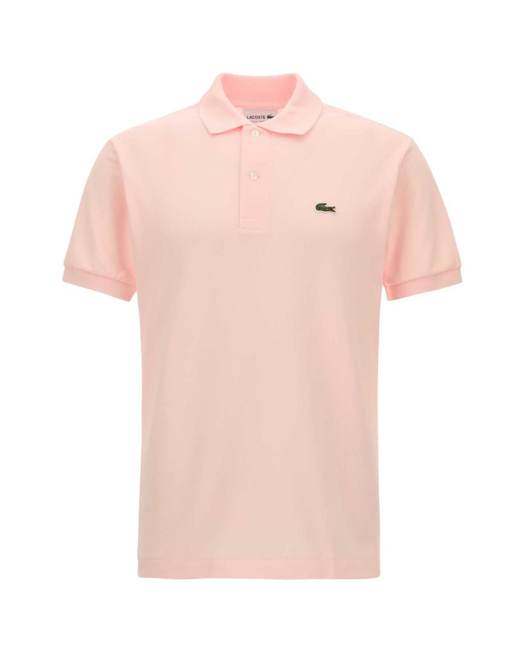 Lacoste Pink Pastel Piquet Polo Shirt