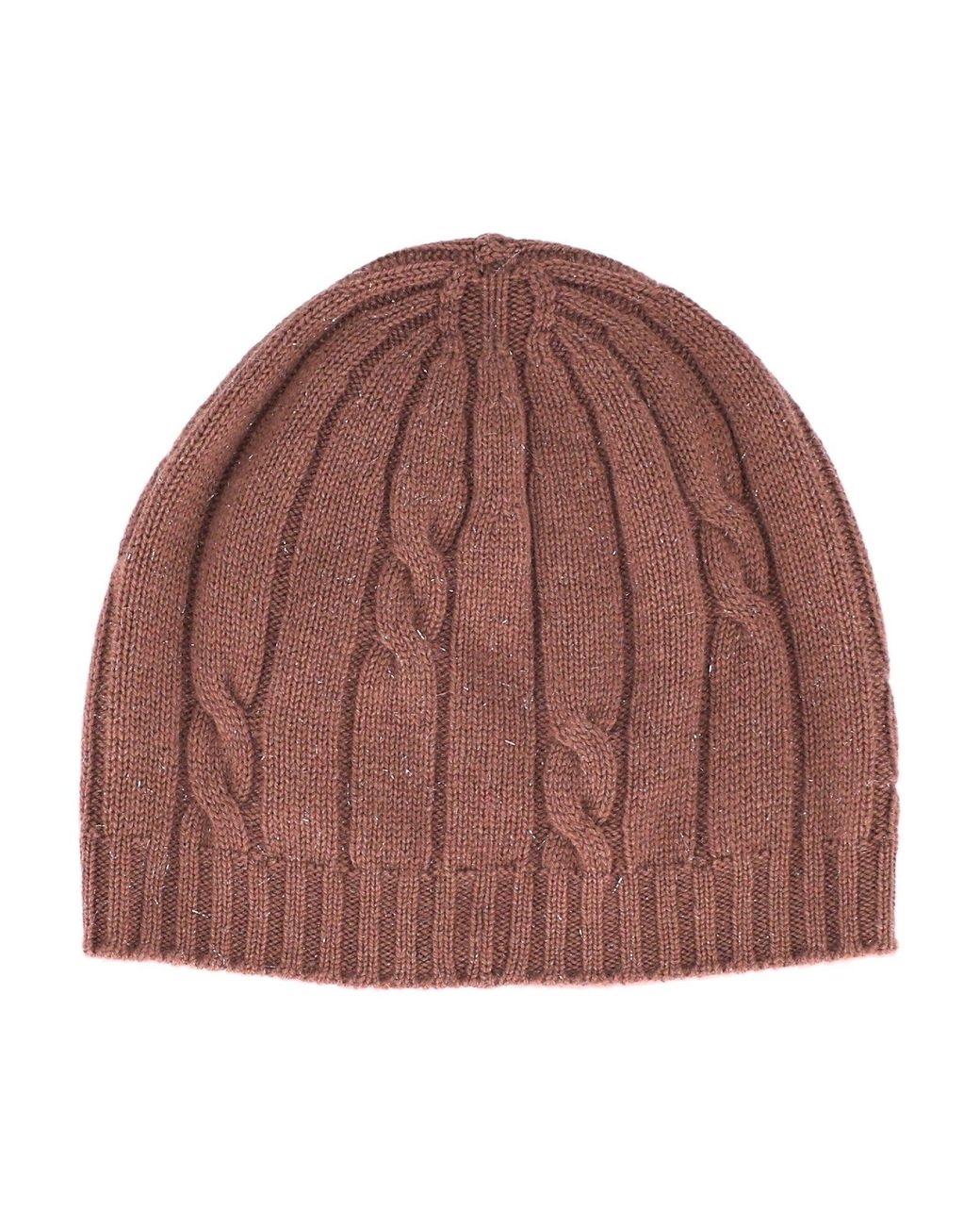 Peserico Brown Hat And Cap