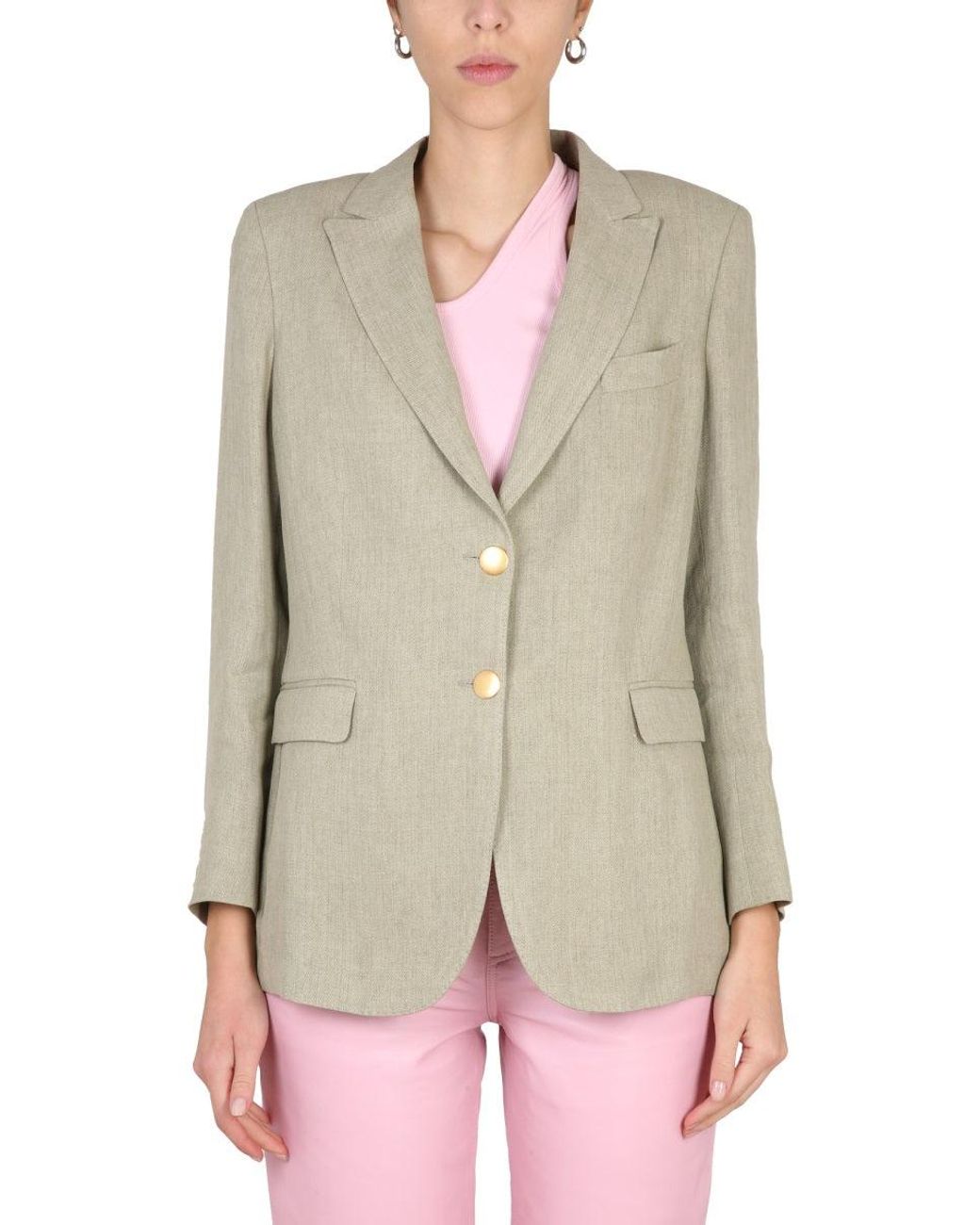 SAULINA Gray Angelica Blazer