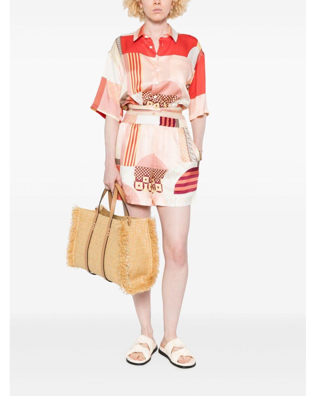 Fendi Multicolor Shorts