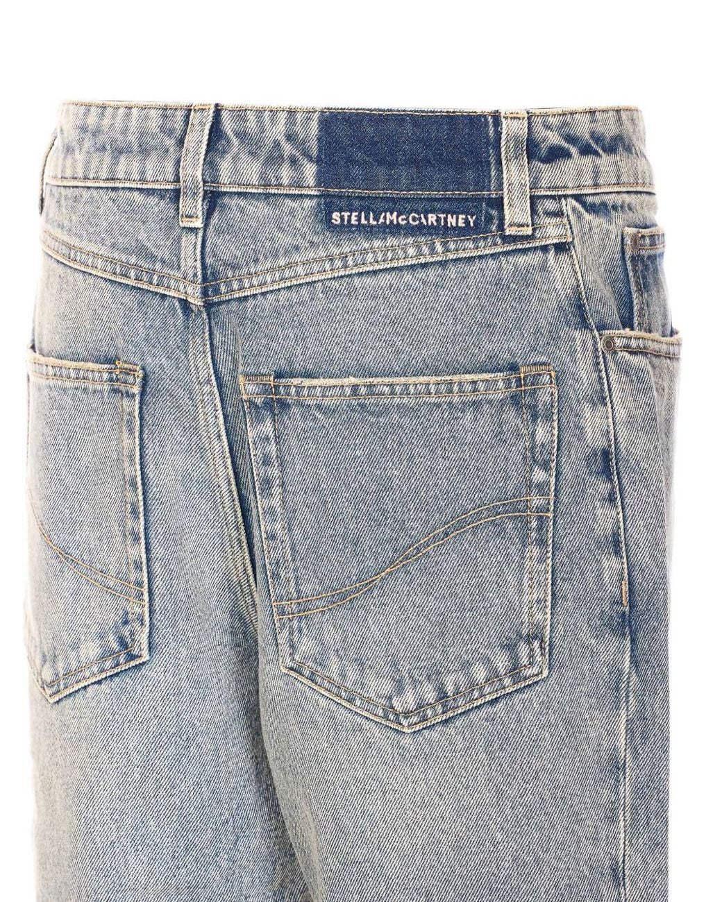 Stella McCartney Gray Flared Leg Denim Jeans