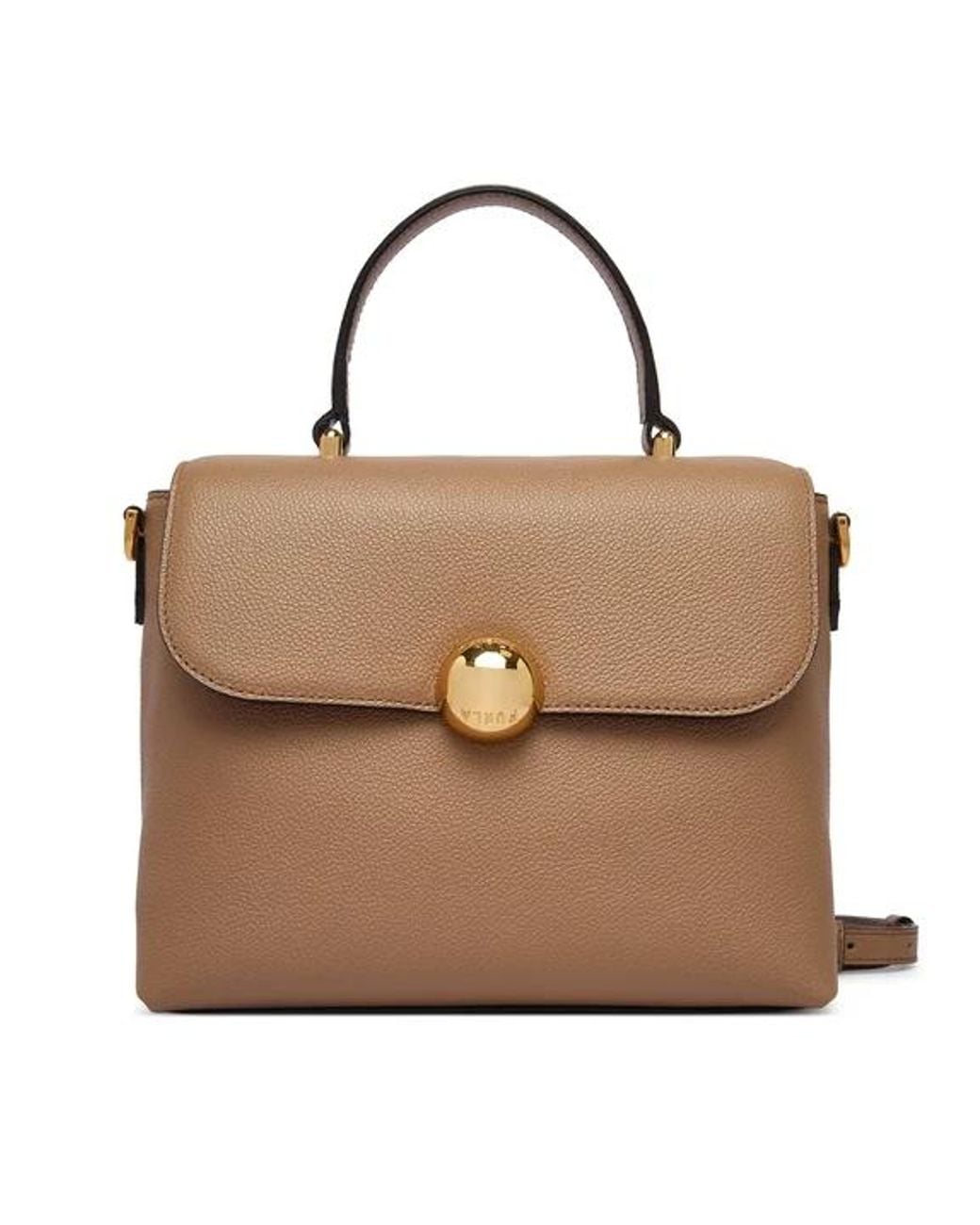 Furla Brown Moonlight S Top Handle