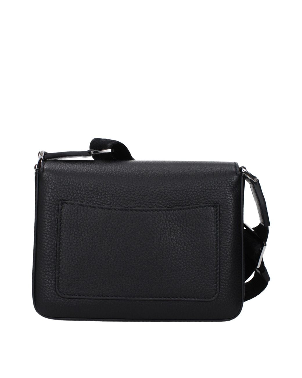 Dolce & Gabbana Black Dolce&Gabbana Borse A Tracolla Uomo Pelle Nero
