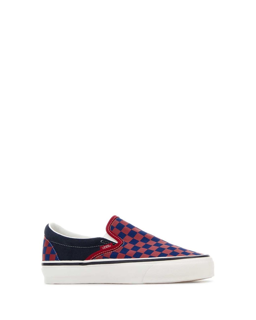 Vans Purple Lx Classic Slip-On 98 Checkerboard for men