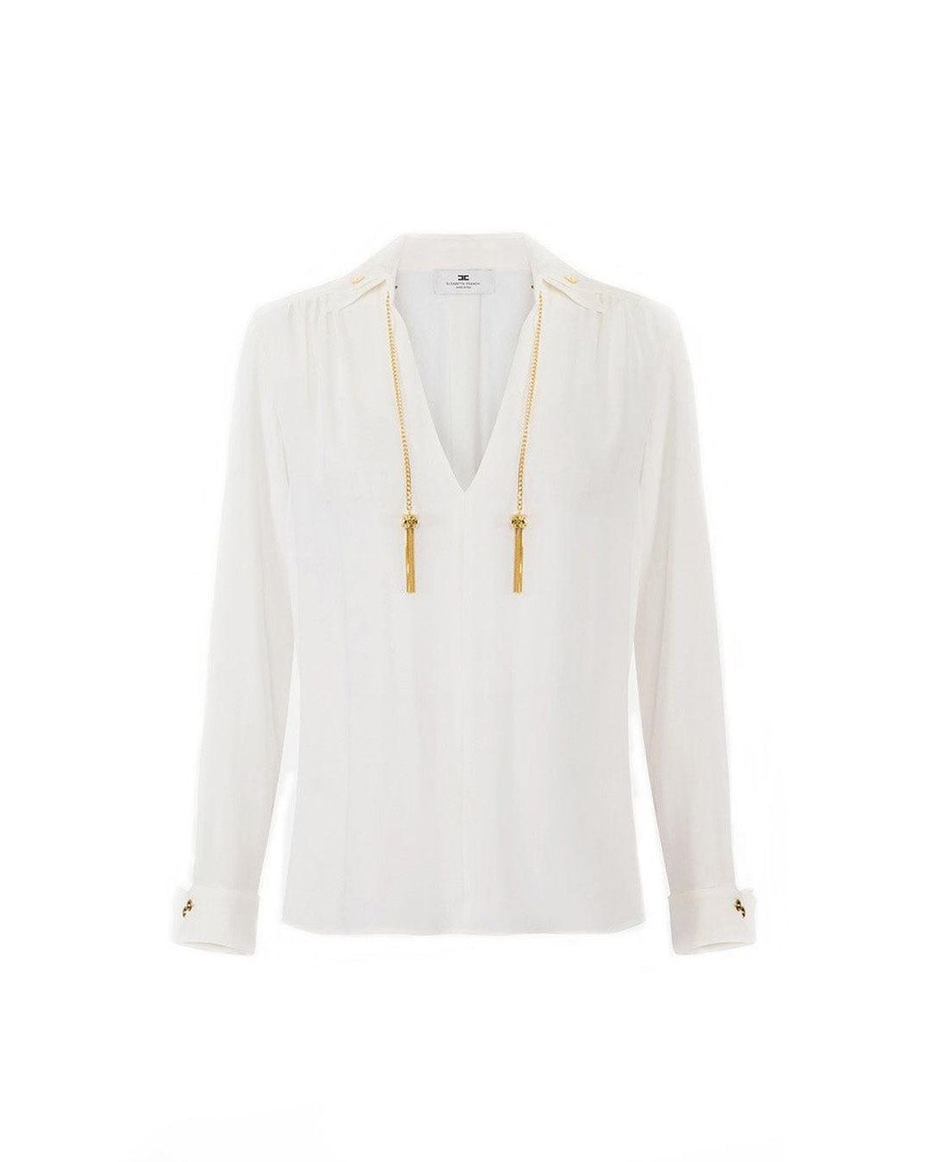 Elisabetta Franchi White Elisabetta Franchi Ivory