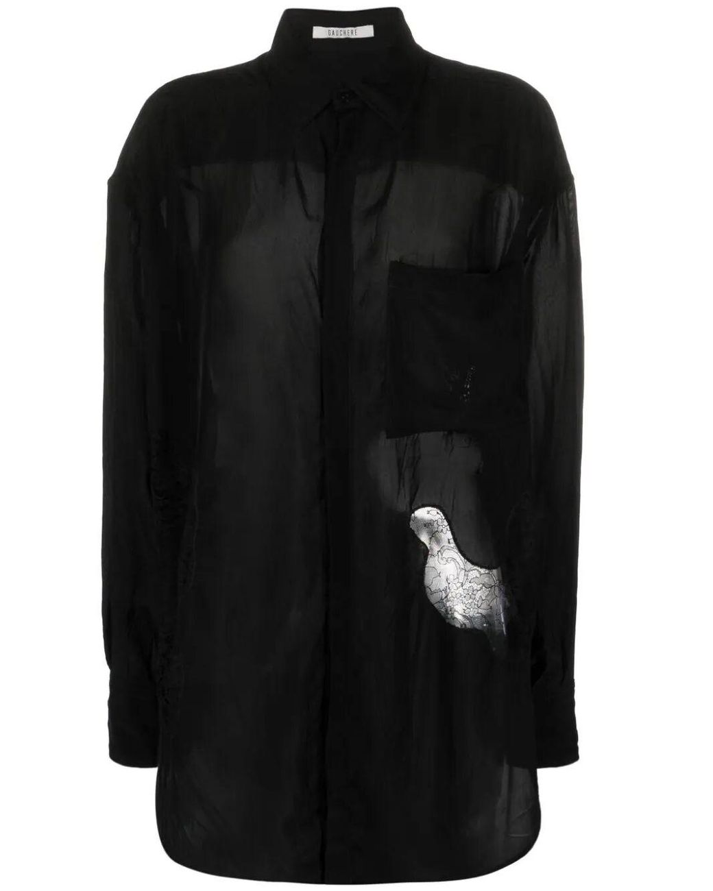 Gauchère Black Hemd