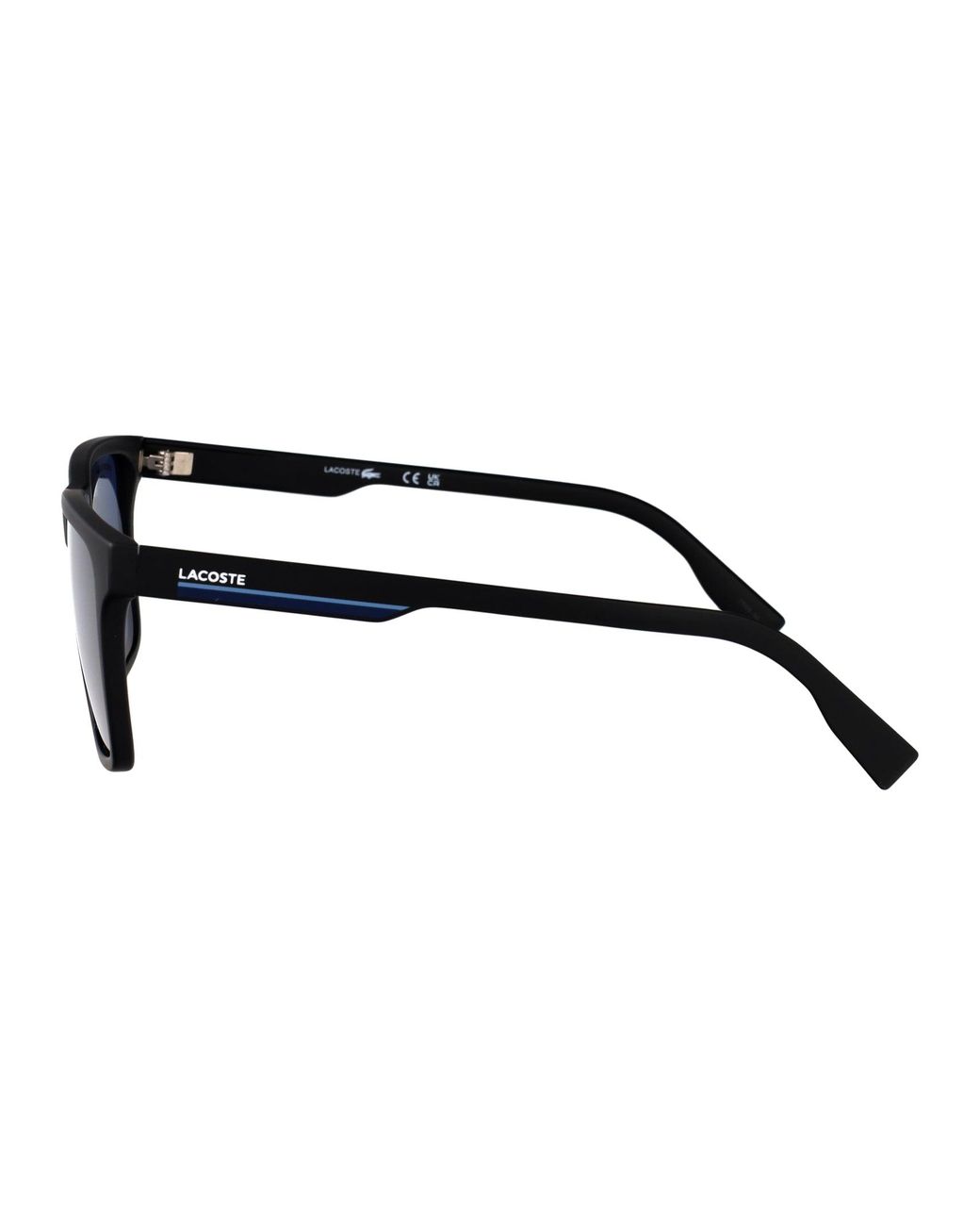 Lacoste Blue Matte Injected Sunglasses