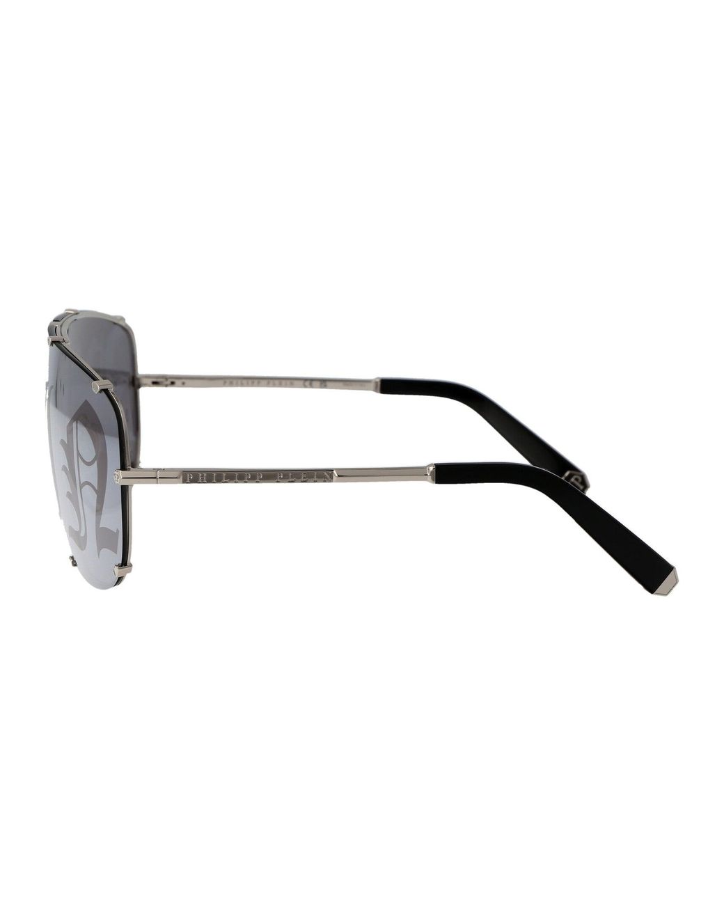 Philipp Plein Gray Sunglasses