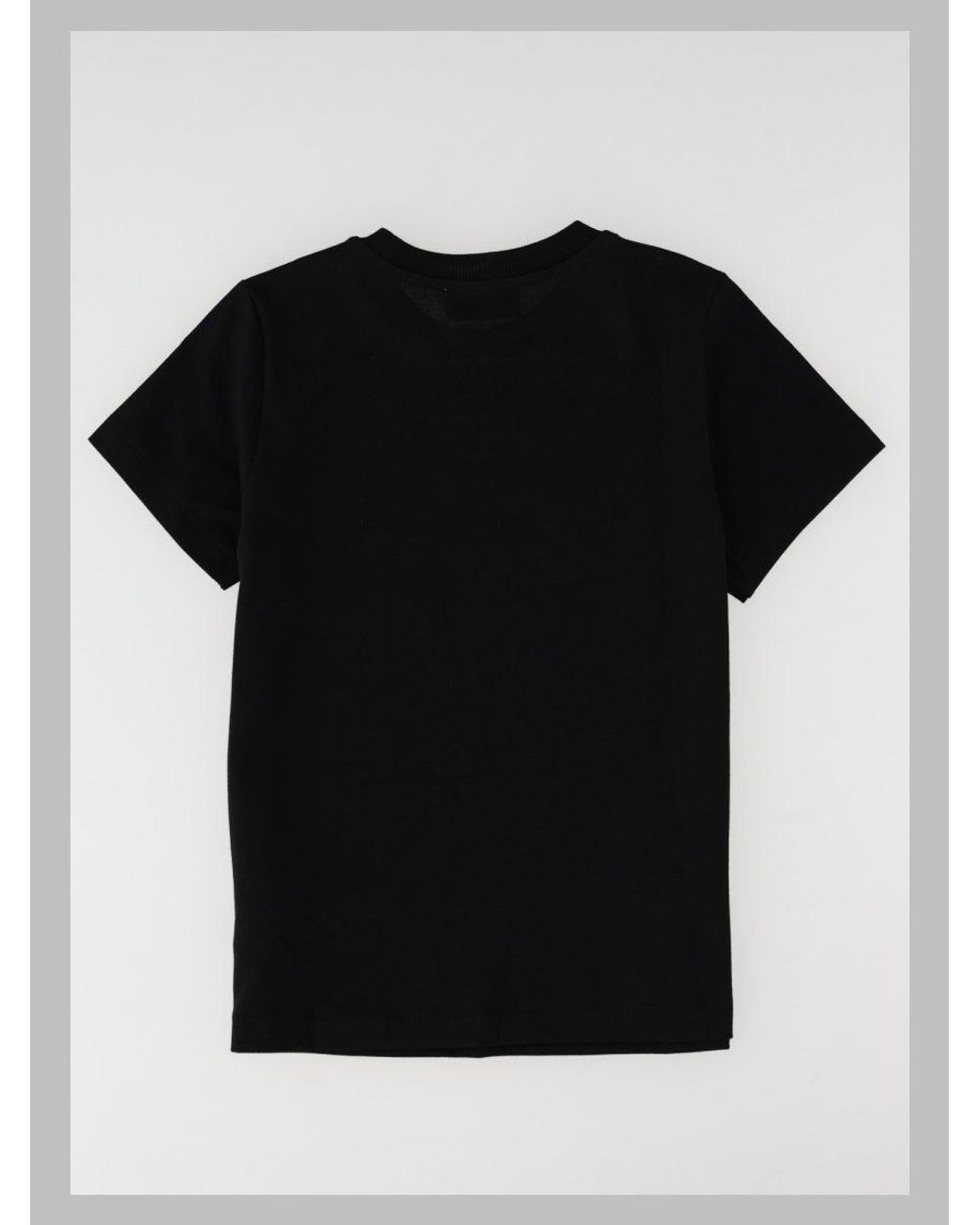 Moschino Black Girls T-Shirt With Short Sleeves