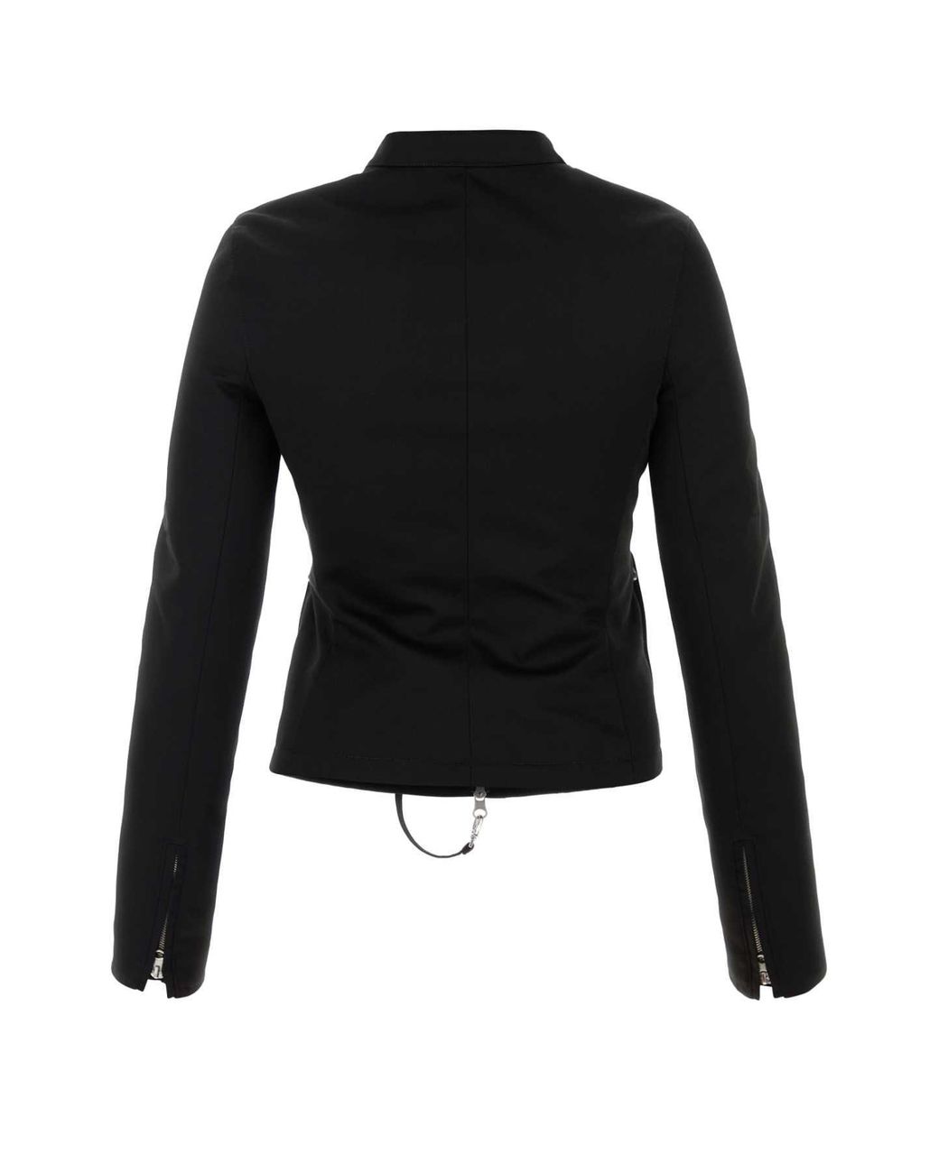 Courreges Black Canvas Jacket