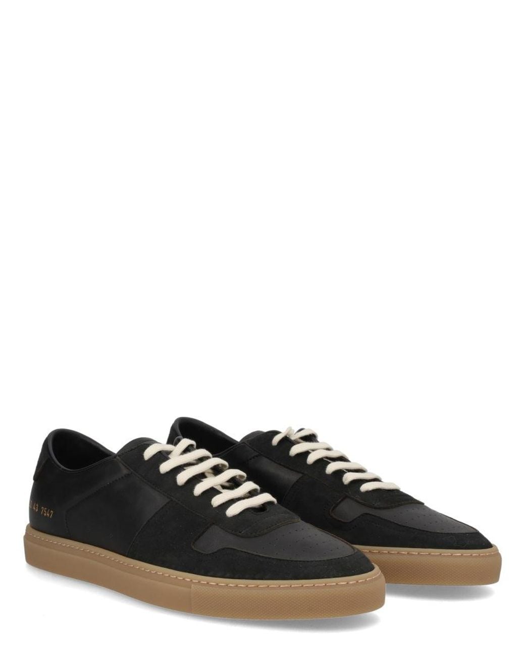 Common Projects Black Solid Sneakers for men
