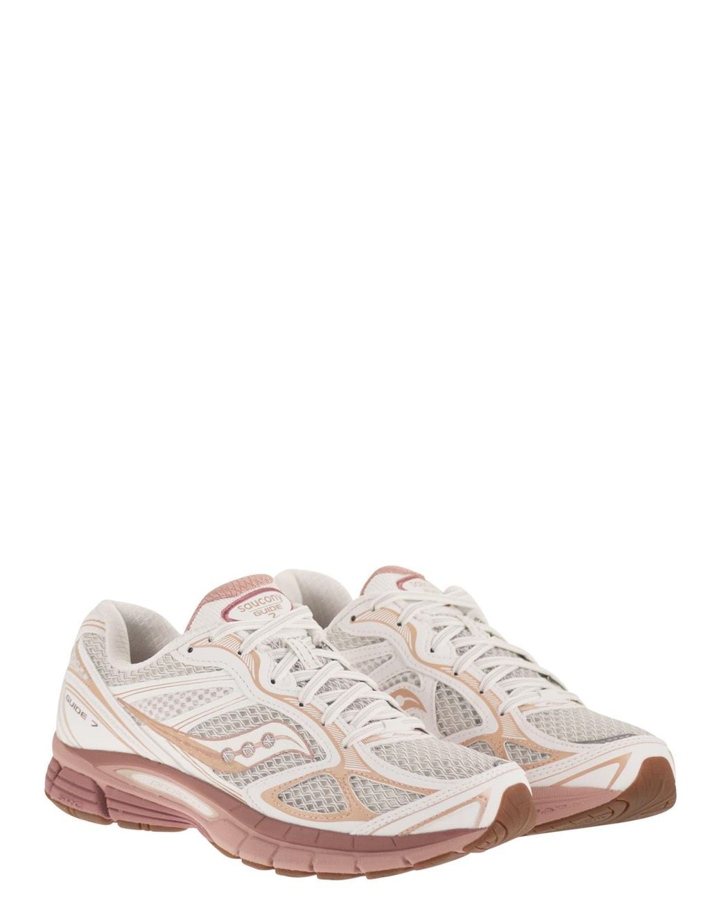 Saucony White Progrid Guide 7