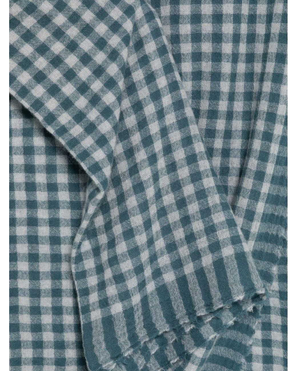 Apuntob Blue Cashmere Stole