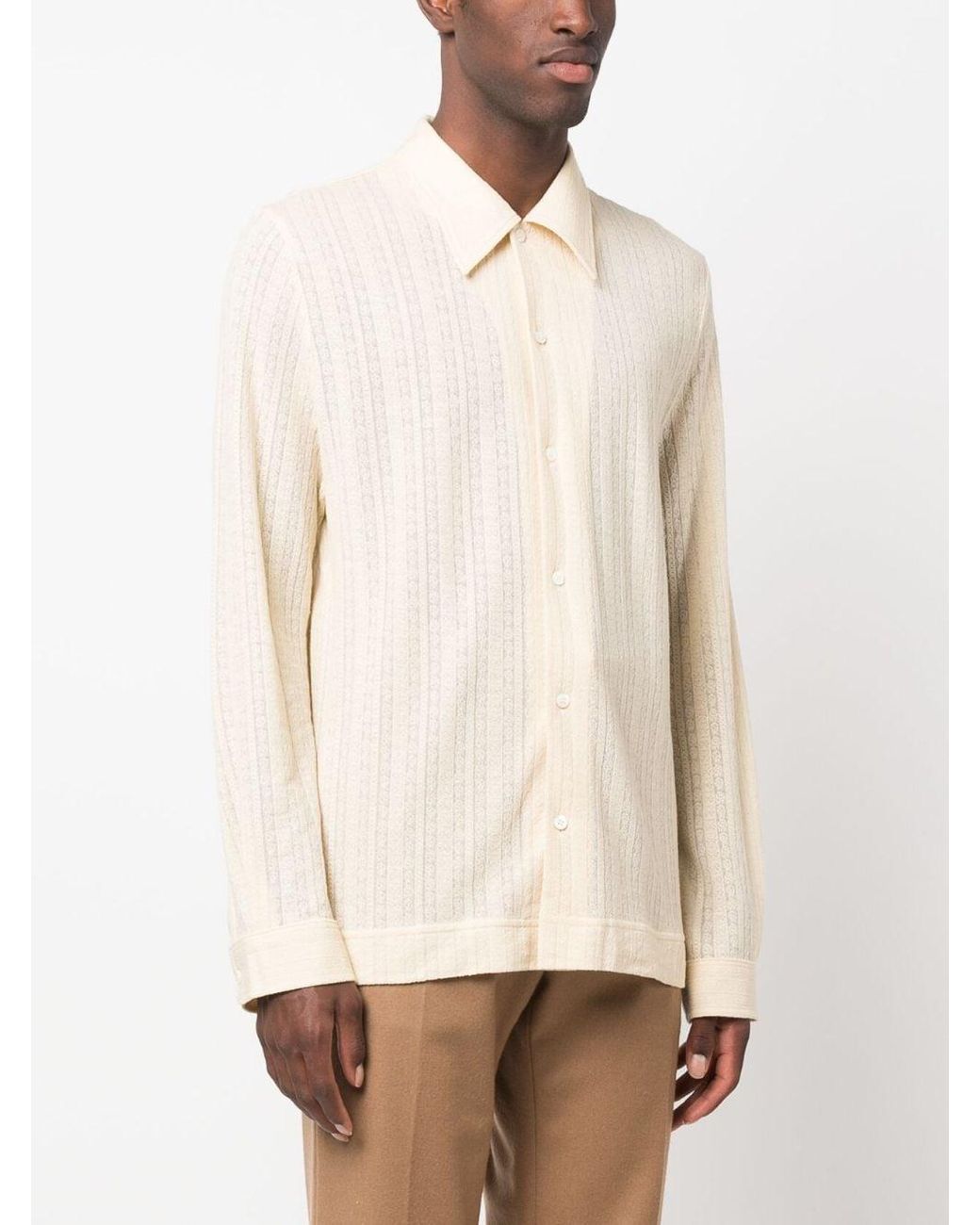 Séfr Ripley Shirt in Natural for Men | Lyst