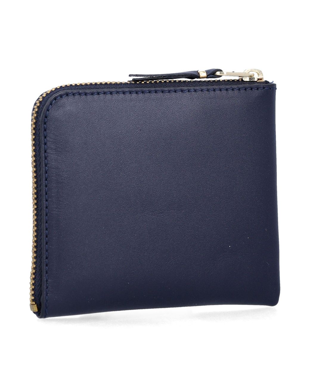 Comme des Garçons Blue Mini Zip Wallet