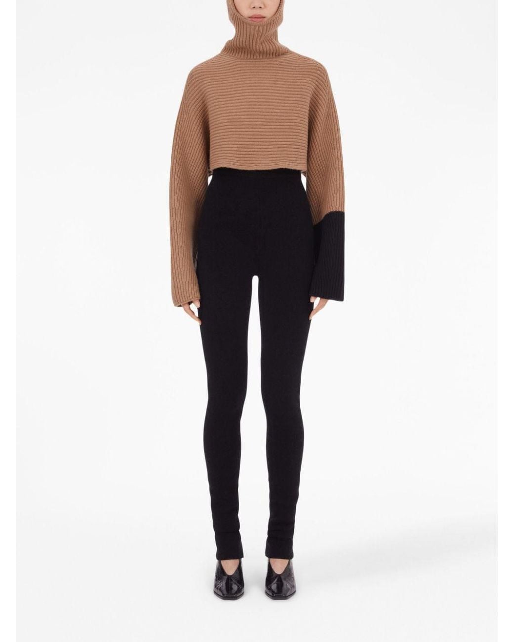 Ferragamo Brown Turtlenecks