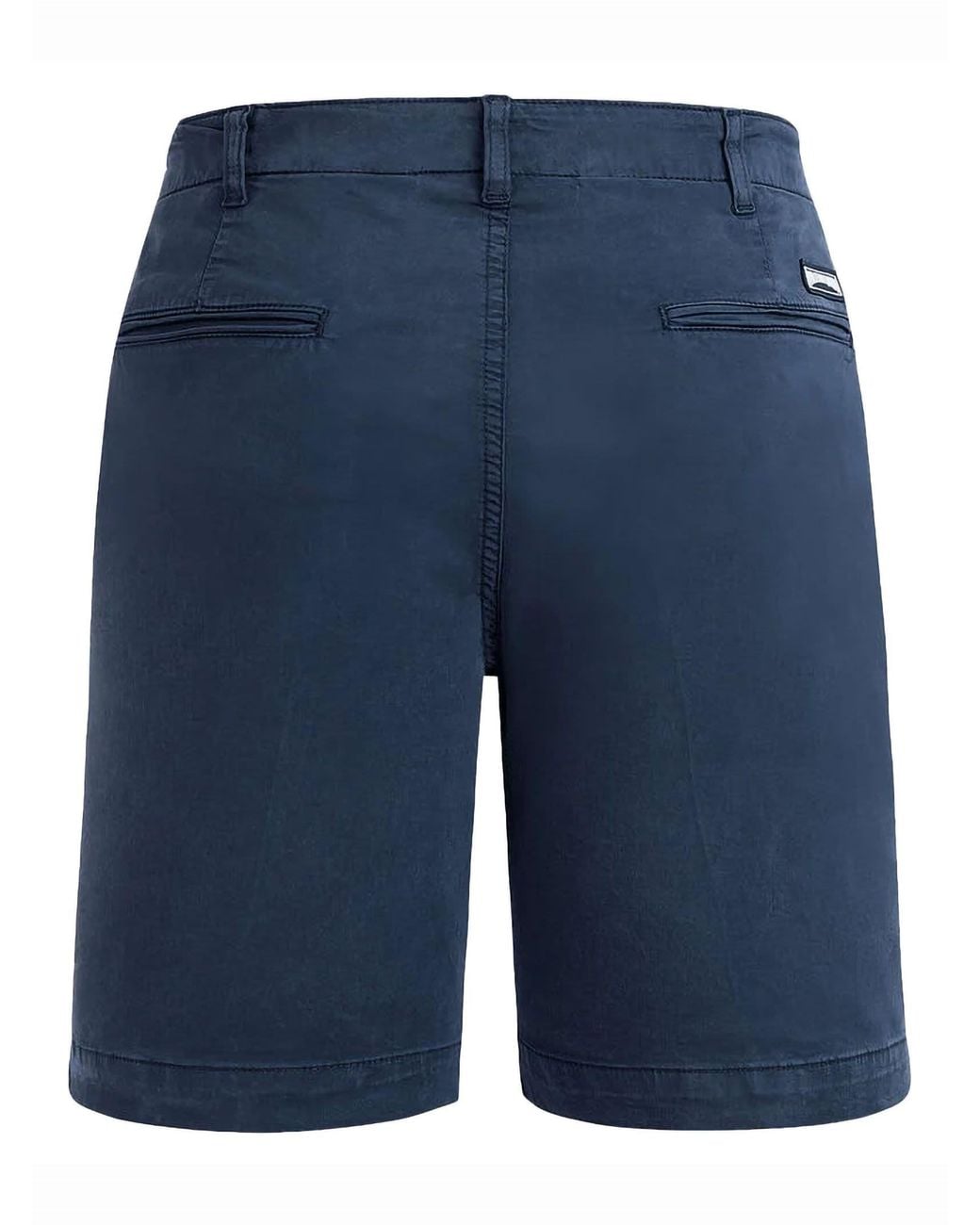 Vilebrequin Blue Stretch Cotton Bermuda Shorts