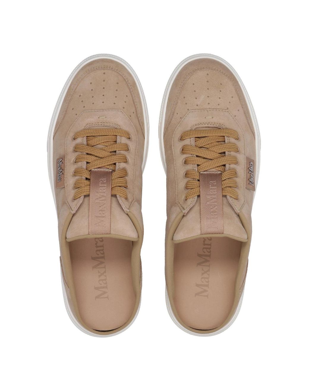Baskets chameau Max Mara en coloris Brown